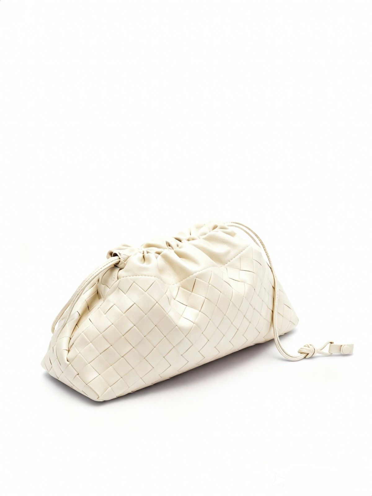 Pouch Small de piel entretejido