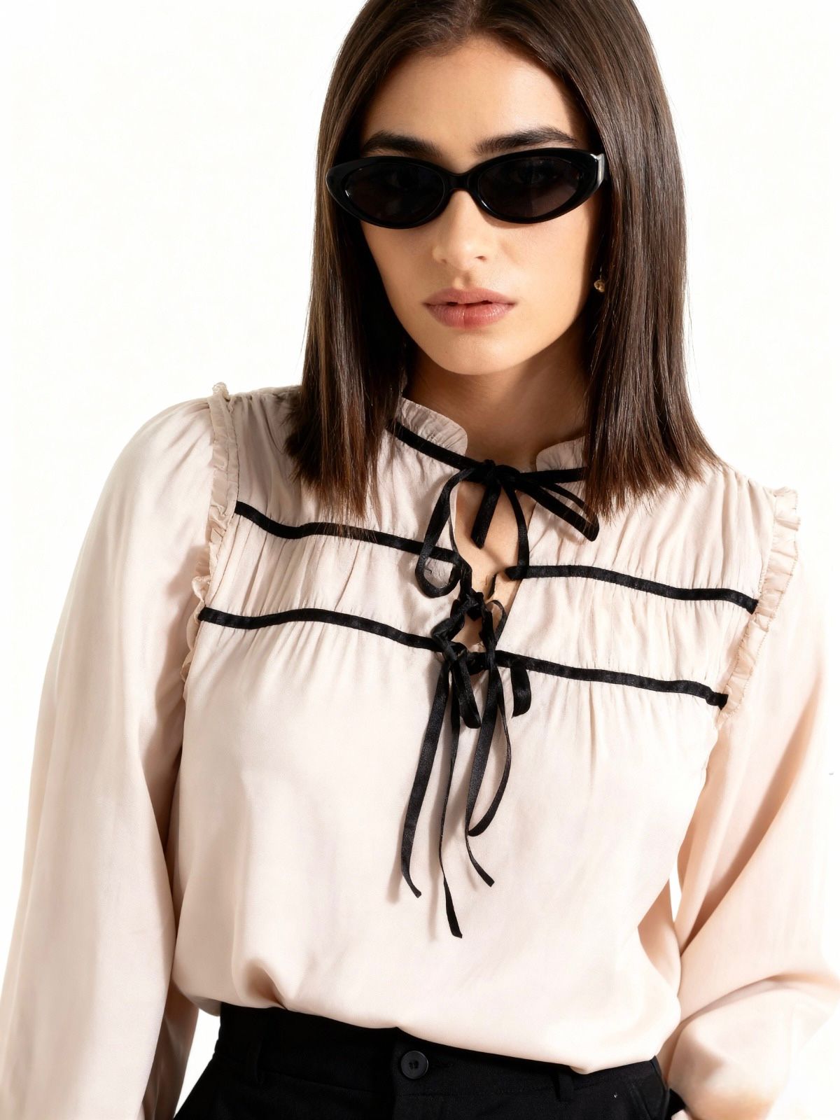 CAMISA MOÑOS MANGA LARGA