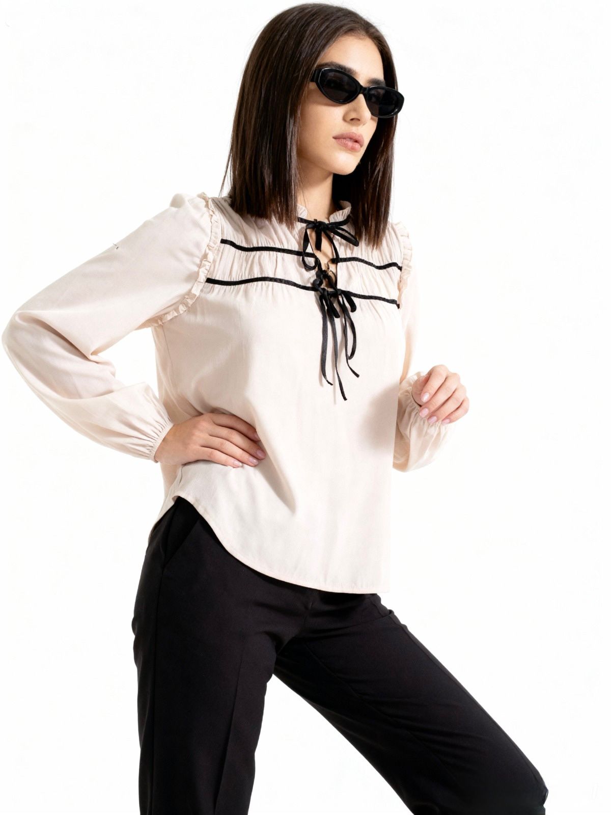 CAMISA MOÑOS MANGA LARGA