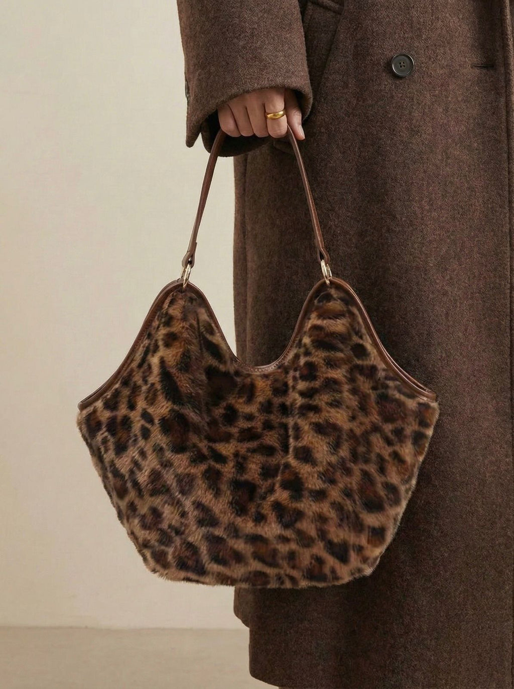BOLSO DE HOMBRO  LEOPARDO