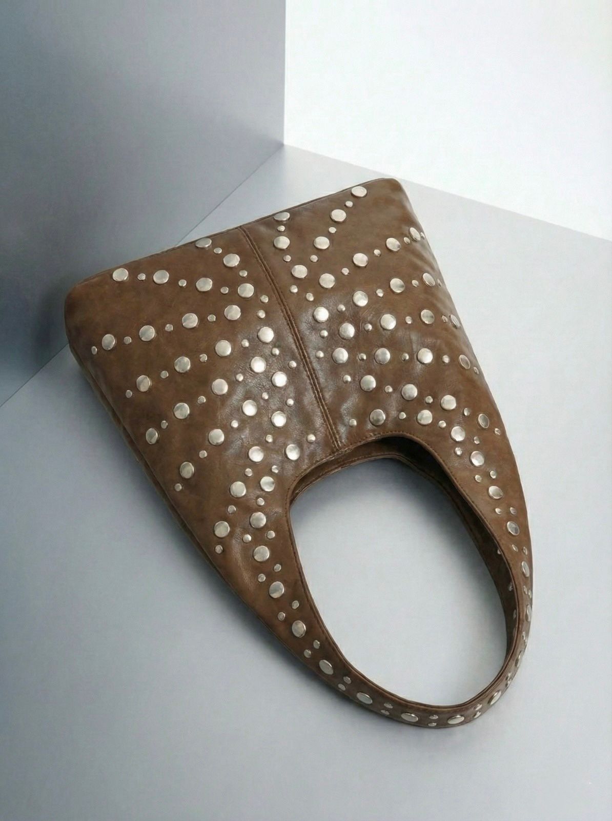 BOLSO PUNTOS PLATEADOS