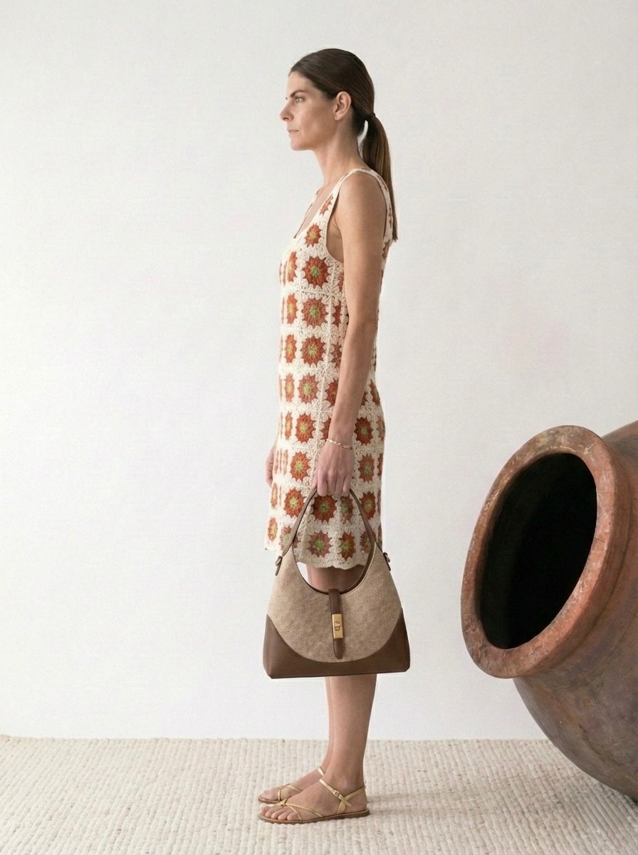 Vestido Bloom Crochet