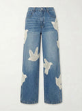 JEANS LIBERTY BIRD WIDE LEG