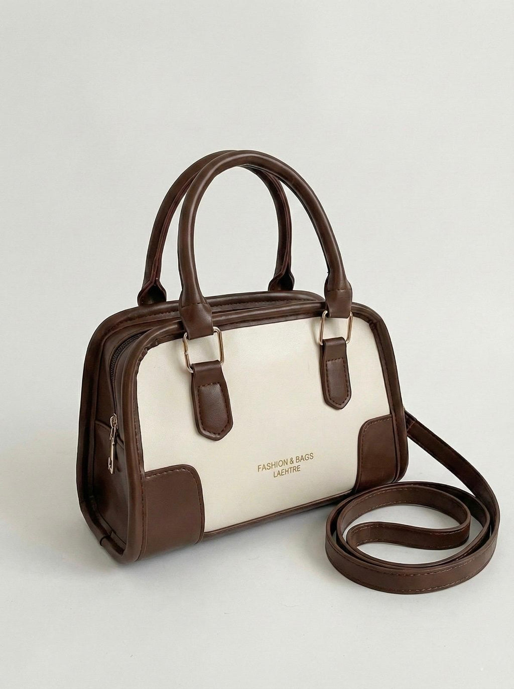 BOLSO LUXE CONTRAST SATCHEL