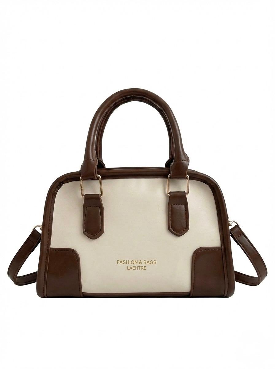 BOLSO LUXE CONTRAST SATCHEL