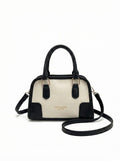 BOLSO LUXE CONTRAST SATCHEL