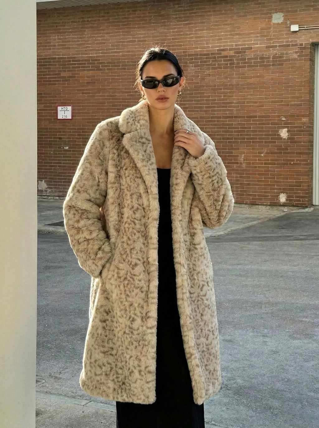 Saco  estampado animal Print Sutil