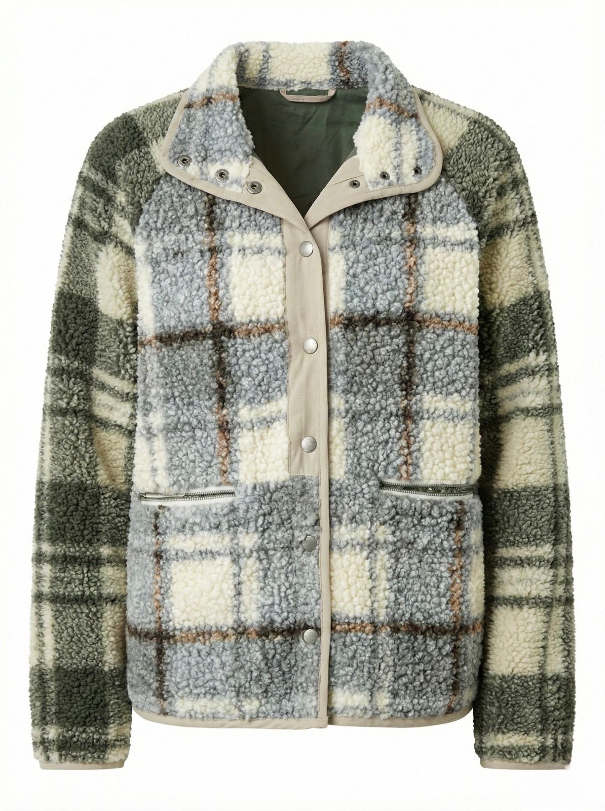 Chaqueta polar con estampado mixto Trailblazer