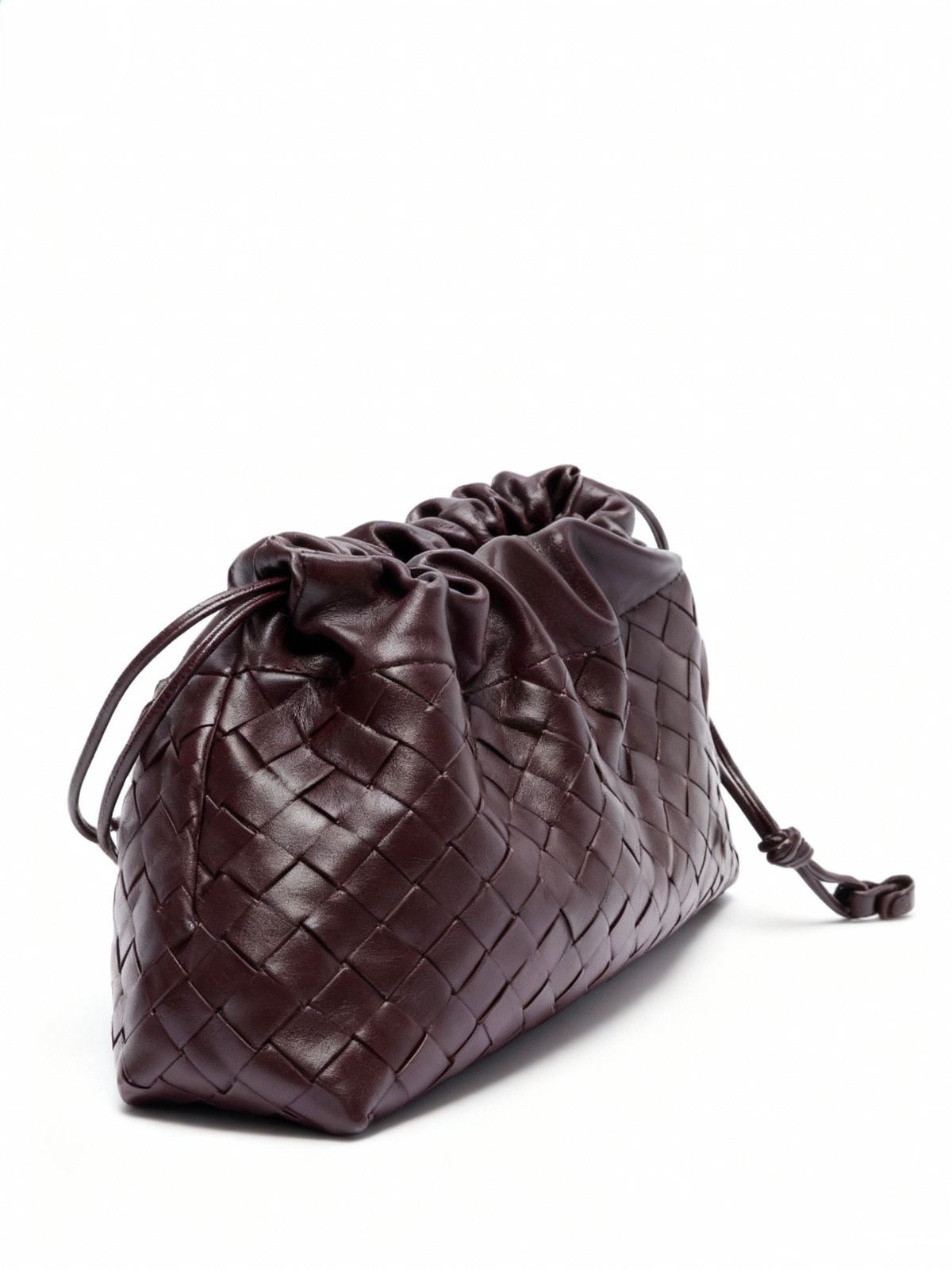 Pouch Small de piel entretejido